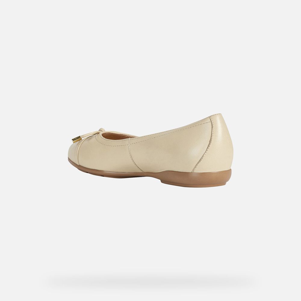 Geox Ballerinas Beige Annytah - Geox Womens Shoes - IEKBVZ462